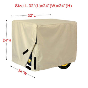 Porch Shield windproof elastic-hem demonstrates secure fit during gusts and storms.