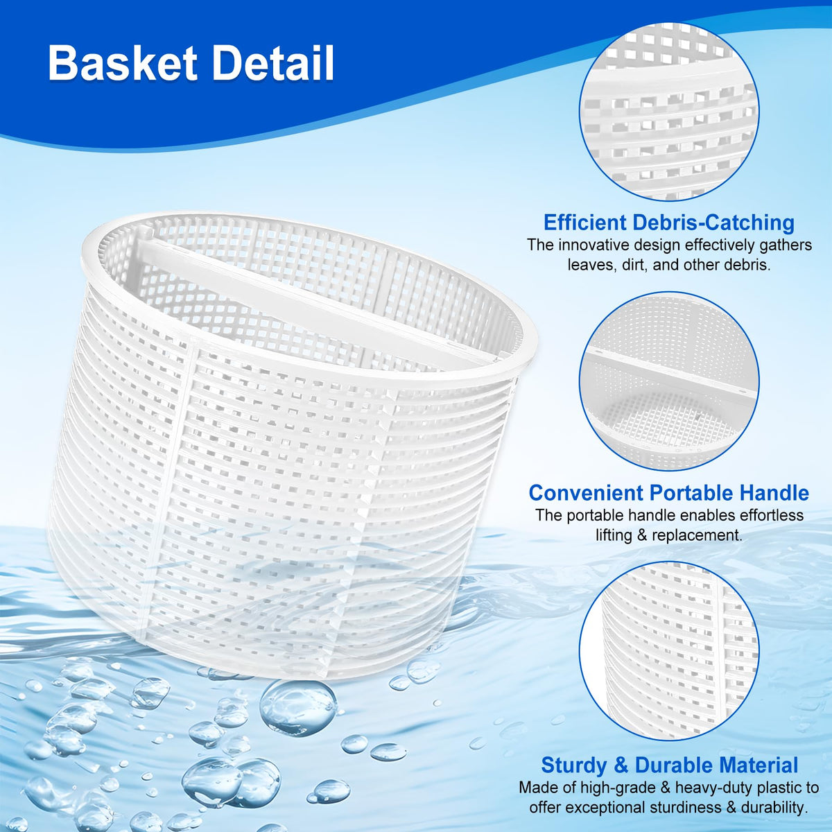 Porscan SPX1082CA replacement basket compatible with SPX1082C and B-152 parts.