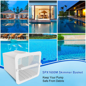 Porscan SPX1600M basket material close-up highlights sturdy plastic construction.