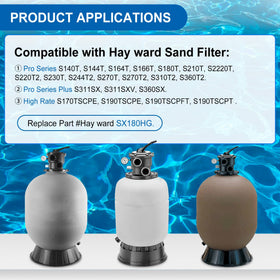 Porscan SX180HG installation process for quick pool maintenance.