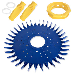 Porscan W70329 finned skirt enhances water flow for efficient cleaning.