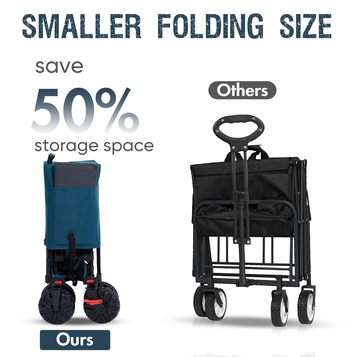 Portal side pockets and cup holders keep essentials within reach.