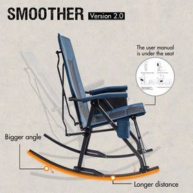 Portal heavy-duty steel frame delivers durable, sturdy seating for outdoors.