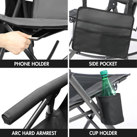 Portal outdoor chair ideal for camping, concerts, and backyard use.