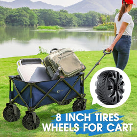 TPR tread improves traction on dirt, grass, and gravel