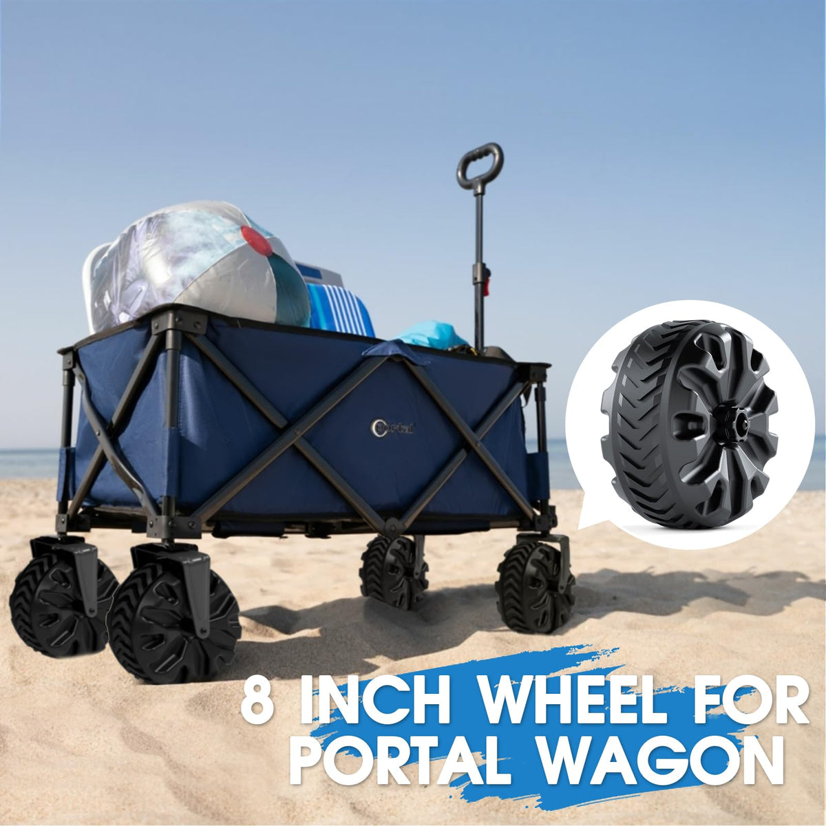 Quick screw-in installation for fast wagon repairs