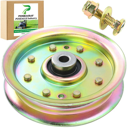 POSEAGLE 175820 idler pulley front view, precise wear-resistant replacement