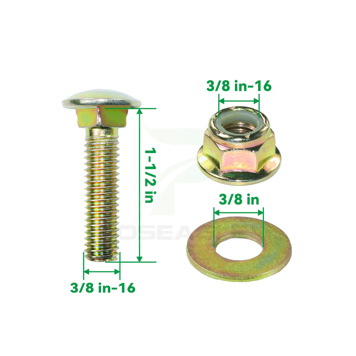 POSEAGLE 175820 pulley outer diameter 4.5 inches, reliable fitment visual
