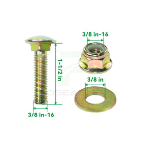 POSEAGLE 175820 pulley outer diameter 4.5 inches, reliable fitment visual