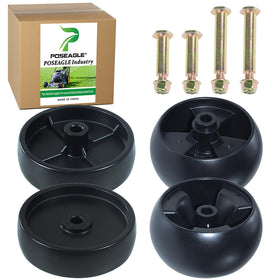 POSEAGLE 2-pack deck wheels replacement for Cub Cadet tractors