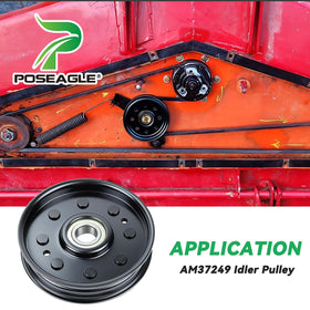 POSEAGLE AM37249 idler pulley enables quick installation