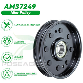 POSEAGLE AM37249 idler pulley fits a wide range of John Deere models