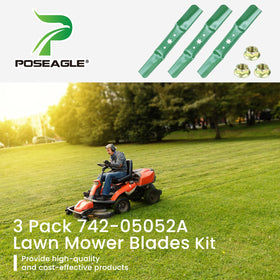 POSEAGLE blade nuts 712-0417A included for quick installation