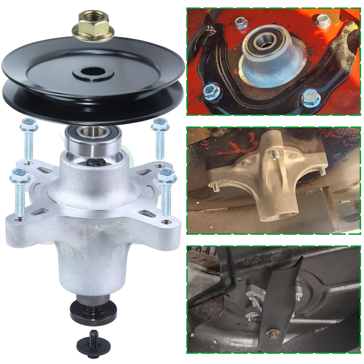 POSEAGLE CNC-machined spindle body for smooth operation and durability.