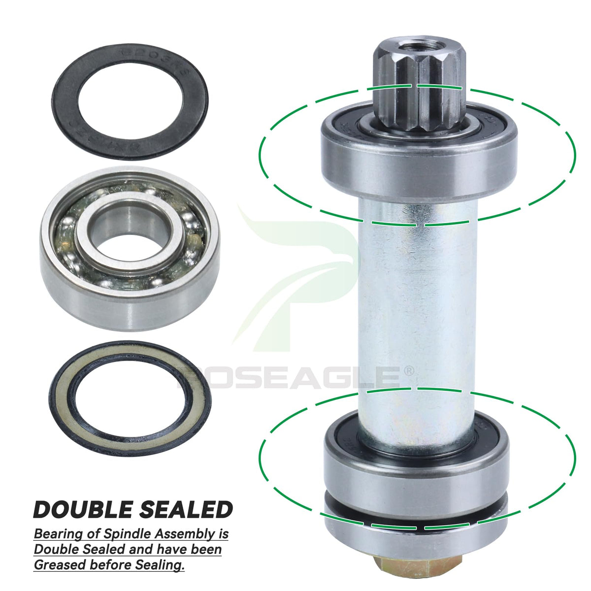 POSEAGLE CNC machined threads ensuring burr-free fit for easy bolt engagement.