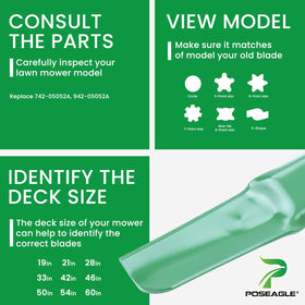 POSEAGLE Columbia 50-inch deck compatibility for seamless swap