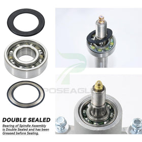 POSEAGLE Craftsman fitment for 42-46 inch mowers simplifies replacement.