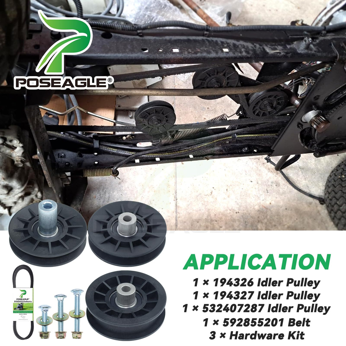 POSEAGLE Craftsman compatibility simplifies hardware replacements.