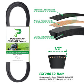POSEAGLE spindle-kit installation steps on John Deere deck for proper fitment.
