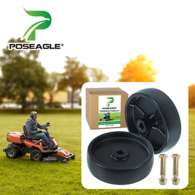 POSEAGLE deck wheel 734-0973 replacement for Cub Cadet with precise fitment.