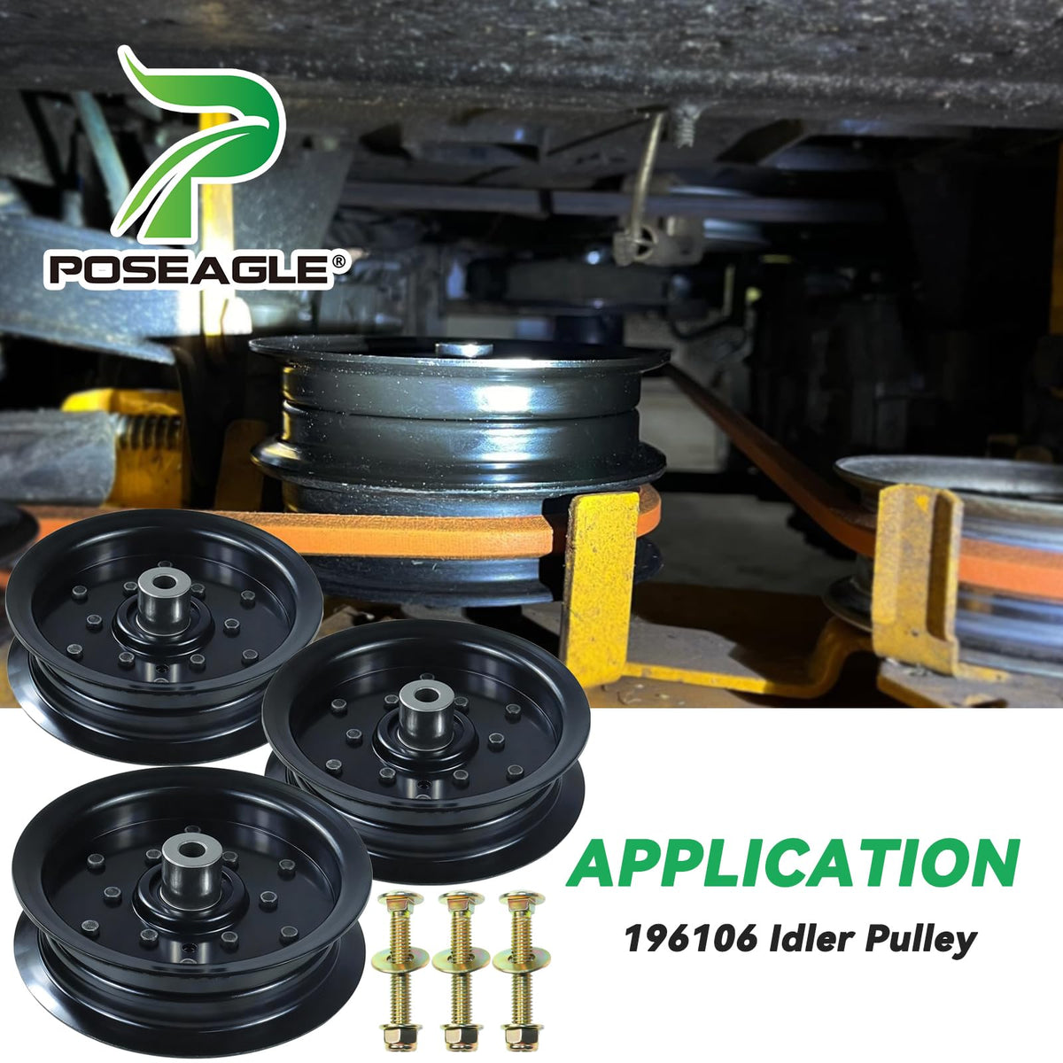 POSEAGLE ready-to-install design for quick, tool-friendly setup
