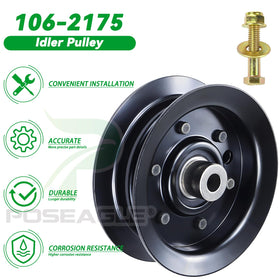 POSEAGLE three-pack pulleys on display emphasizes value and replacement convenience