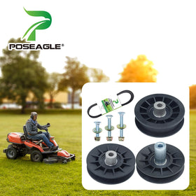 POSEAGLE Flat Idler Pulley 532194327 improves belt tracking and stability.