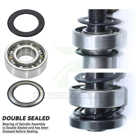 POSEAGLE grade 5 screws kit supports strong, secure spindle installation.