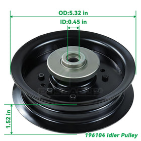 POSEAGLE heavy-duty steel construction resists wear in wet grass and tough terrain.