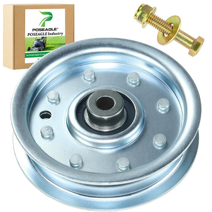 POSEAGLE idler pulley for Cub Cadet 756-0627D supports smooth belt flow.