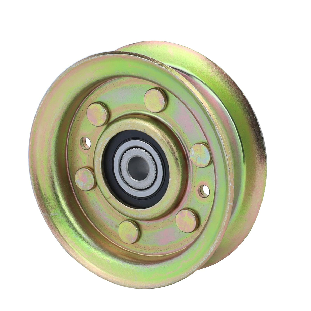 POSEAGLE idler pulley installation reduces vibration for steadier mowing
