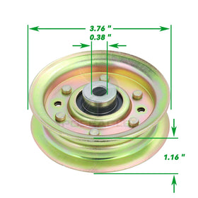 POSEAGLE idler pulley delivering smooth belt operation during mowing