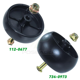 POSEAGLE compatible MTD and Cub Cadet deck wheels