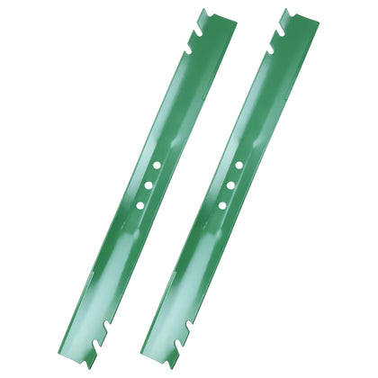 POSEAGLE mulching blade for Toro 22 Recycler shows clean cut and mulching capability