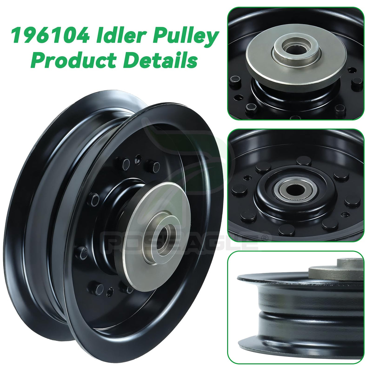 POSEAGLE fits Poulan 54-inch models PB26H54YT and PBGT26H54 for broad coverage.
