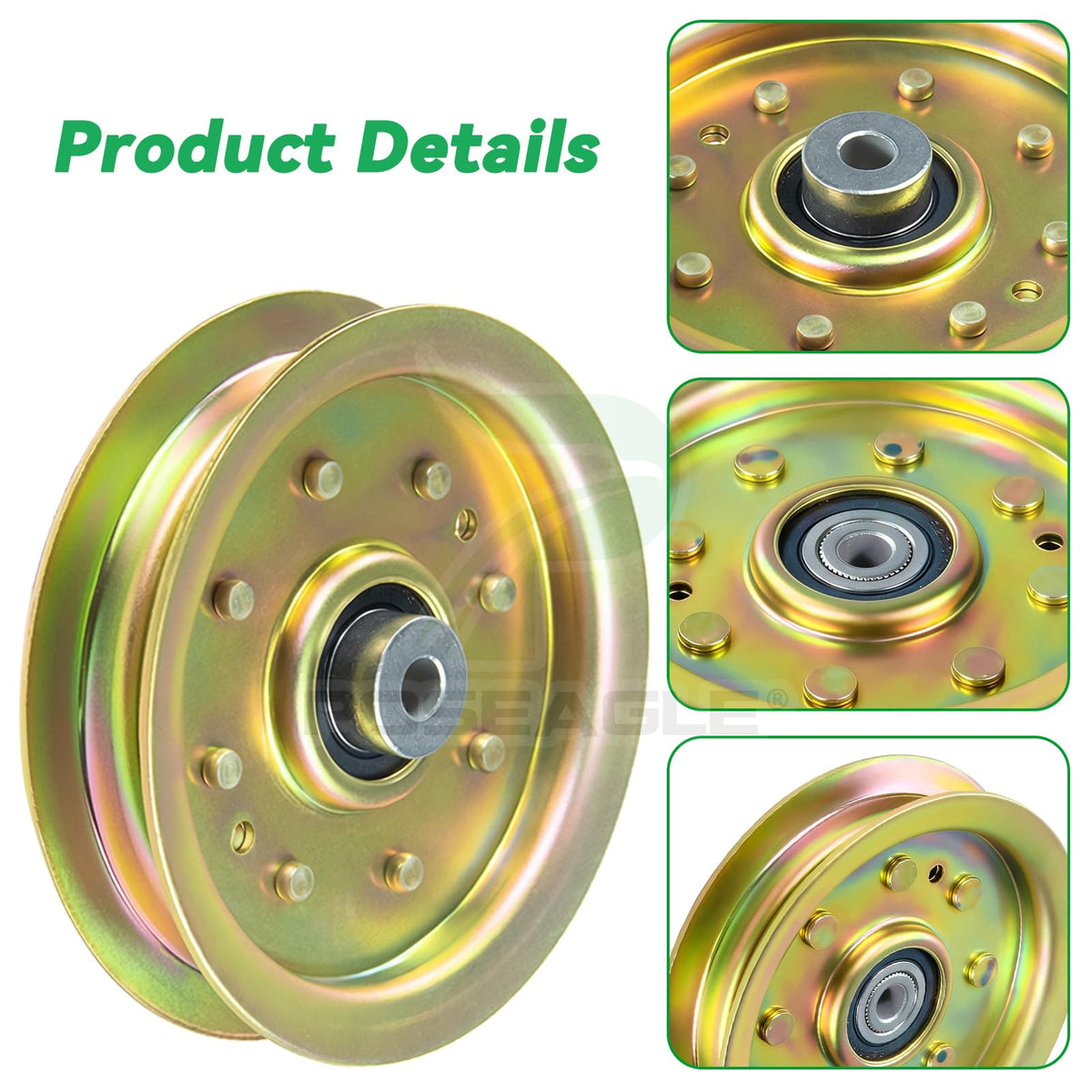 POSEAGLE pulleys resist corrosion for reliable performance in damp environments
