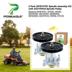 POSEAGLE spindle pulley 532197473 for smooth operation and extended life.