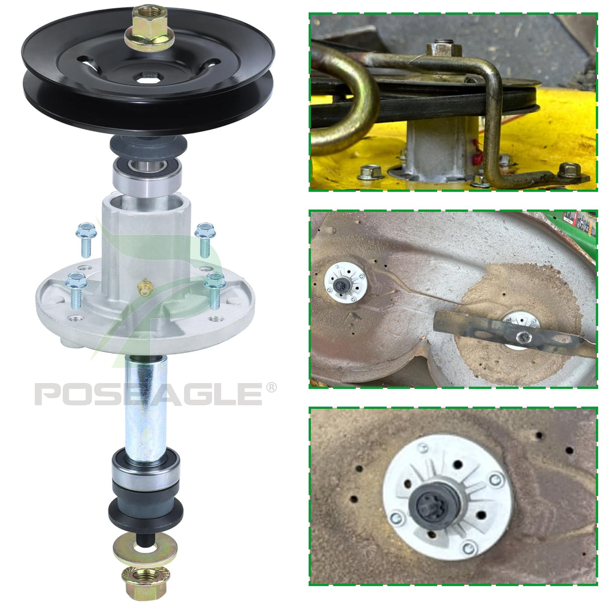 POSEAGLE two-pack packaging image communicates value and convenience