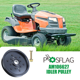POSFLAG AUC16698 idler bearing with dual seals for long-lasting protection.