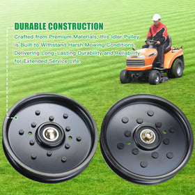 POSFLAG AUC16698 idler pulley compatible with John Deere X300 series for dependable use.