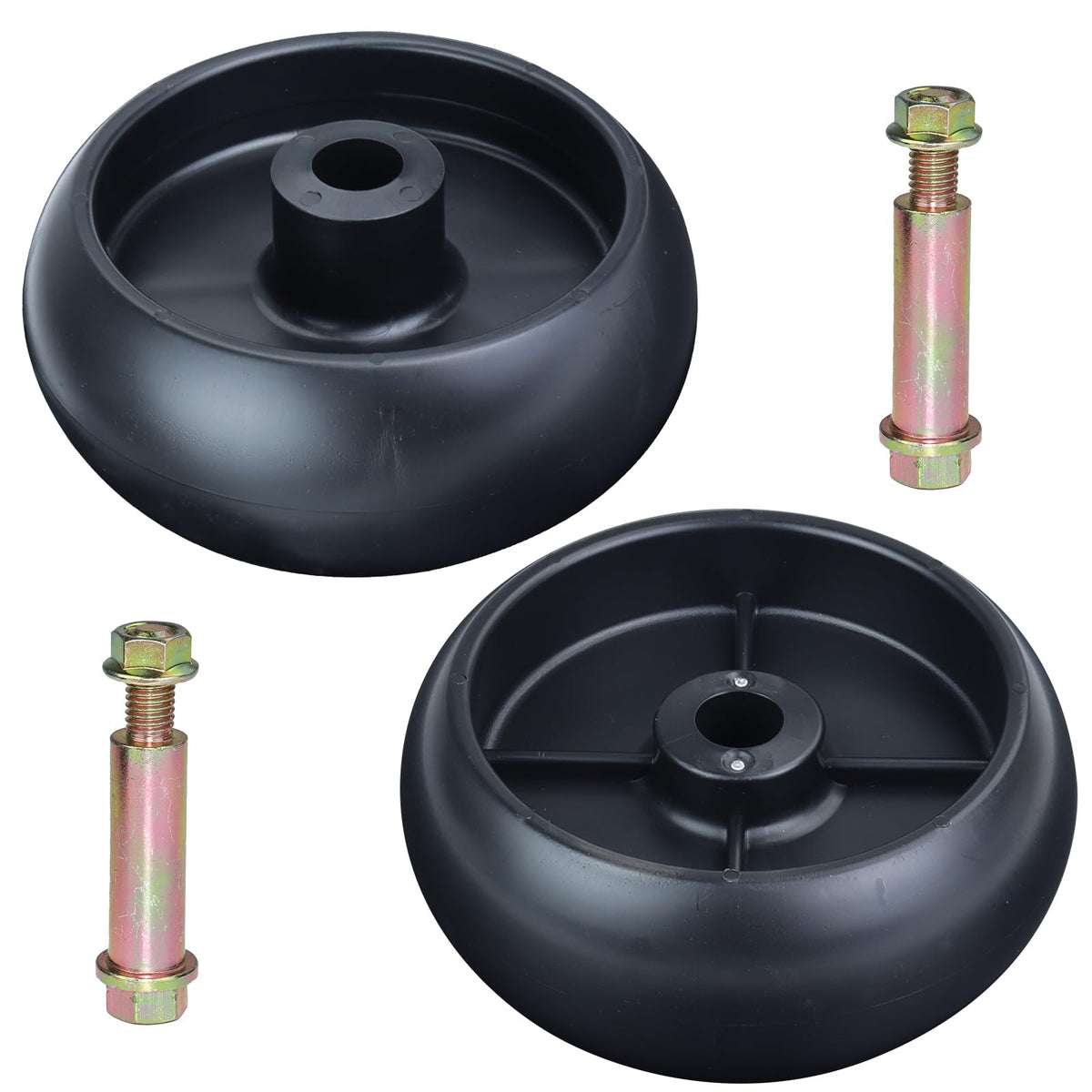 POSFLAG GX10168 deck wheels for John Deere provide stable cutting performance.