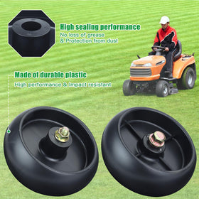 POSFLAG GX10168 2-pack helps you replace worn wheels efficiently.