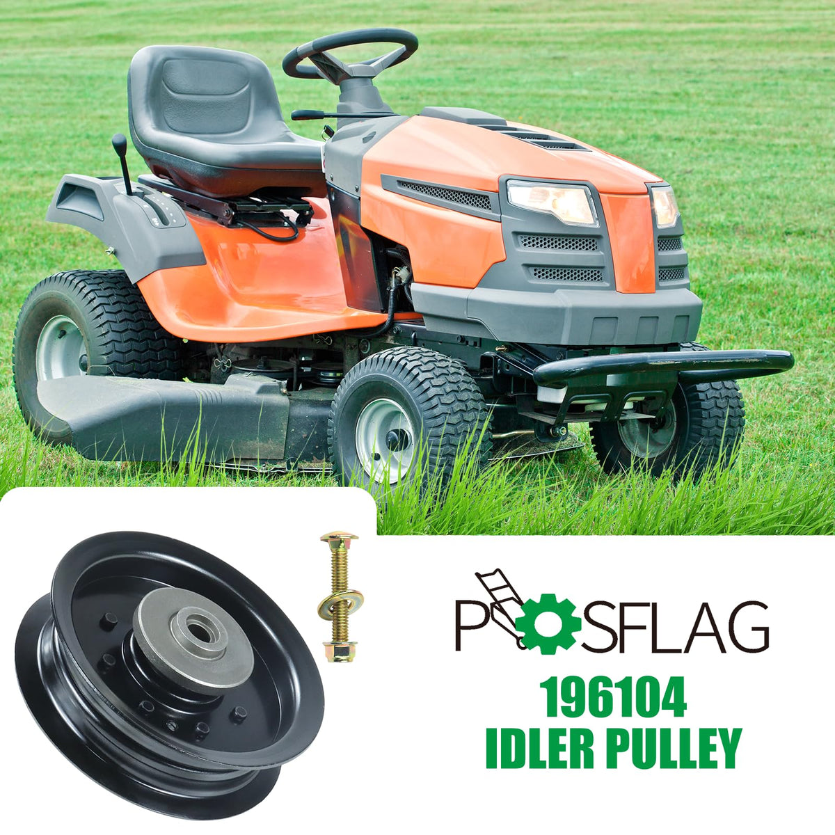 POSFLAG hardware kit for 196104, ensures precise mounting and quick installation.