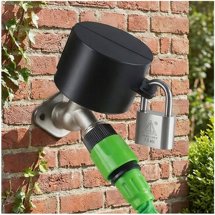 Posnaland outdoor faucet lock package with padlock deters unauthorized use and water waste