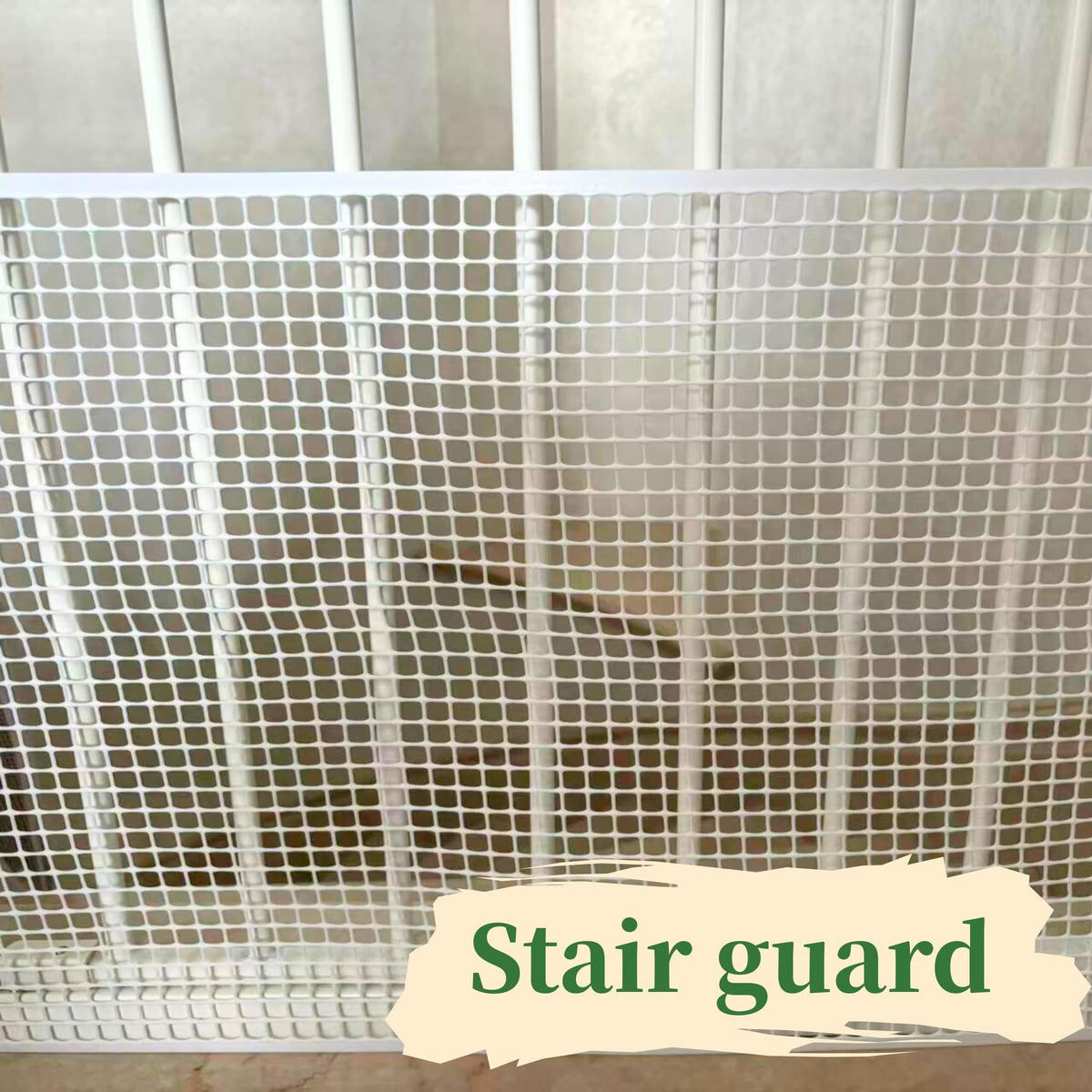 PotatoLife fence available in black, green or white to suit your space.
