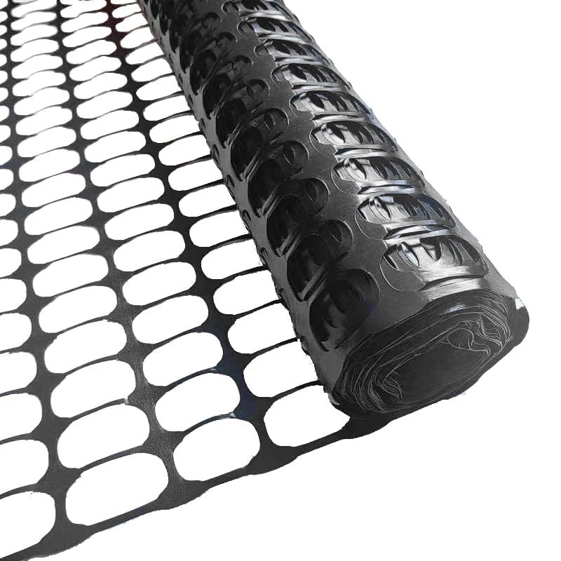 PotatoLife mesh fence installation around a tree for easy barrier