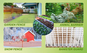 PotatoLife fence in garden use illustrates animal barriers and vegetable safety