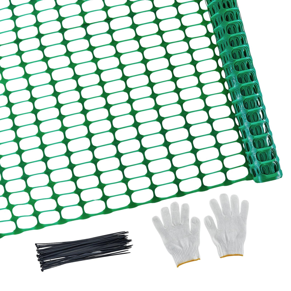 PotatoLife mesh fence roll 4x50 for versatile temporary garden fencing