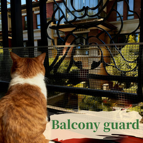 PotatoLife safety fence keeps babies and pets away from hazards with visibility.