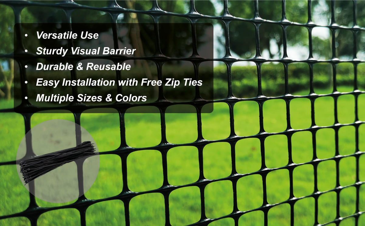 PotatoLife tree guard installation showing flexible wrap-around protection for young trees.